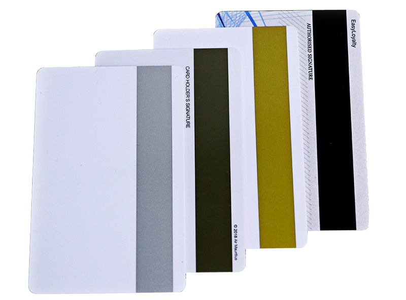 Plastic PVC Colorful Magnetic Stripe Cards For Access Control 