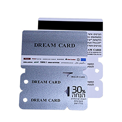PVC Key Tags Barcode Cards 