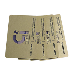 Plastic Transparent PVC Card Glossy 