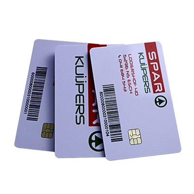 ISSI 4442 Chip Cards With Barcode