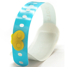 Adjustable 13.56MHz RFID Events Wristbands 