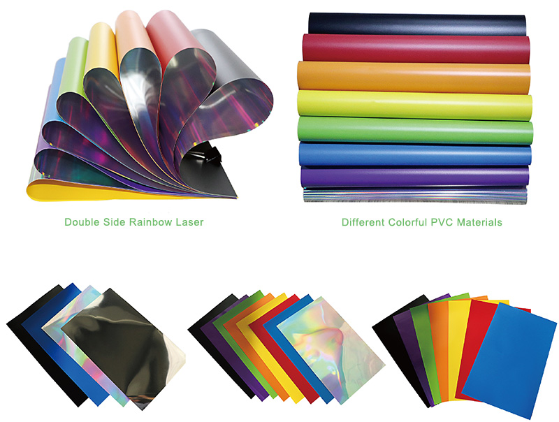 Rainbow Plastic PVC Membership Cards