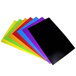 Rainbow Laser Plastic Membership Cards