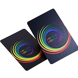 PVC Colour Embossed Cards Manufacturer 