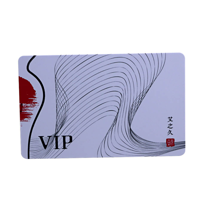 Matte Plastic Membership Rewards Cards 