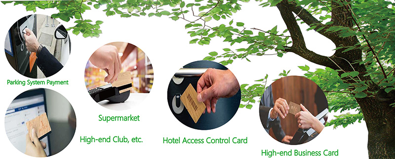 Rfid Key Cards Wood Card Factory China