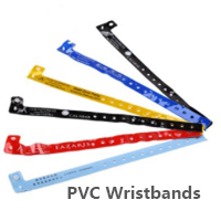 RFID PVC Disposable Wristbands Factory 