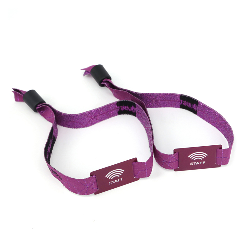 Custom RFID Woven Wristbands Price Custom RFID Woven Wristbands Price