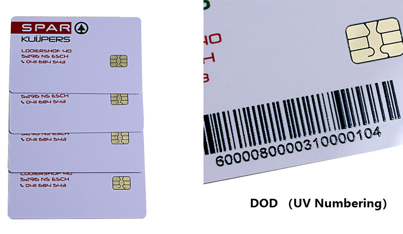 ISSI 4442 IC Cards With Barcode
