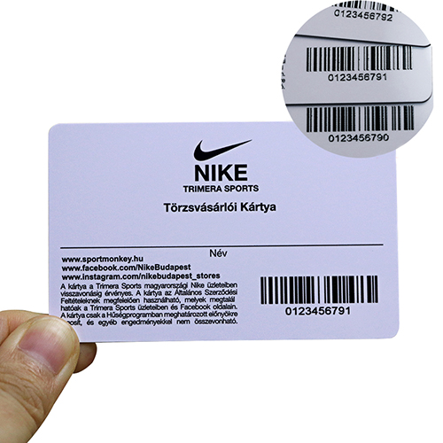 Plastic Membership Rewards Cards Manufacturer 