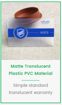 Transparent Plastic Business Cards Printing 
