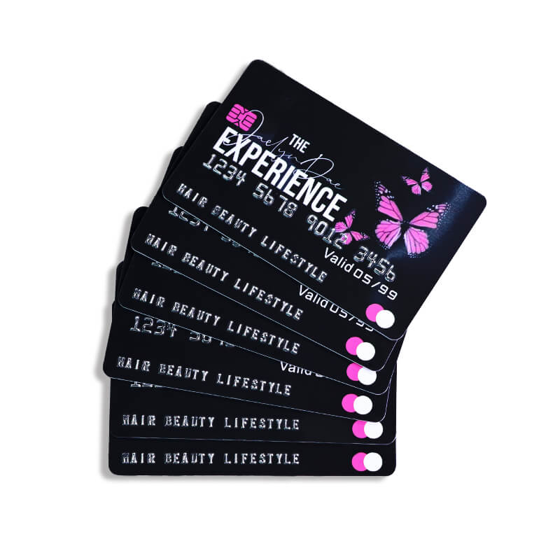 Numbered Plastic Membership Cards Factory 