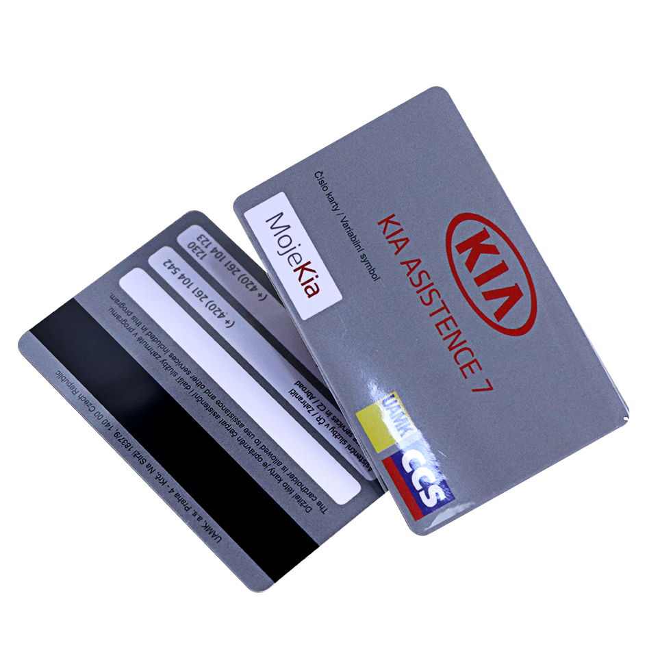 Print Plastic Magnetic Stripe Greeting Card