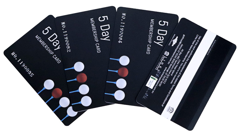 Black Magnetic Stripe Card Supplier 