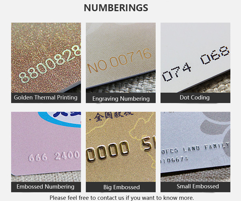 Code Type For RFID Cards 