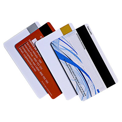 Customized Magnetic Stripe Color Plastic Blank Magnetic Cards