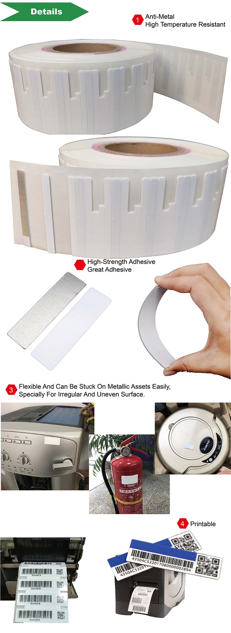 Printable RFID Tags On Metal 