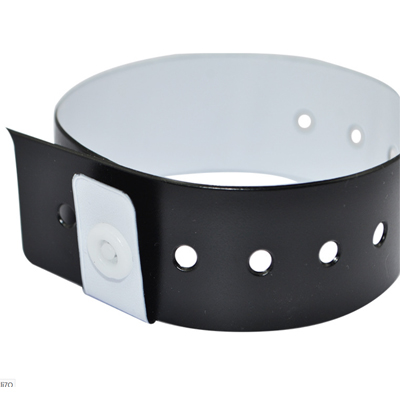 Custom RFID PVC Disposable Wristbands 