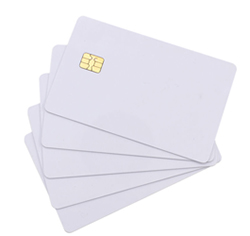 Inkjet PVC RFID Contact Chip Cards 