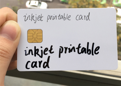 Inkjet Printable PVC Contact Cards
