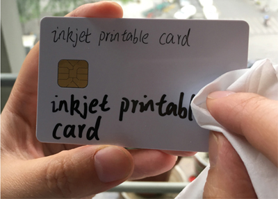 Inkjet Printable PVC IC Cards