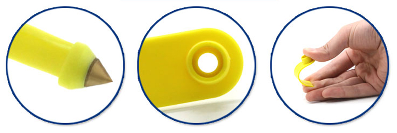 RFID Ear Tags For RFID Cattle Tracking