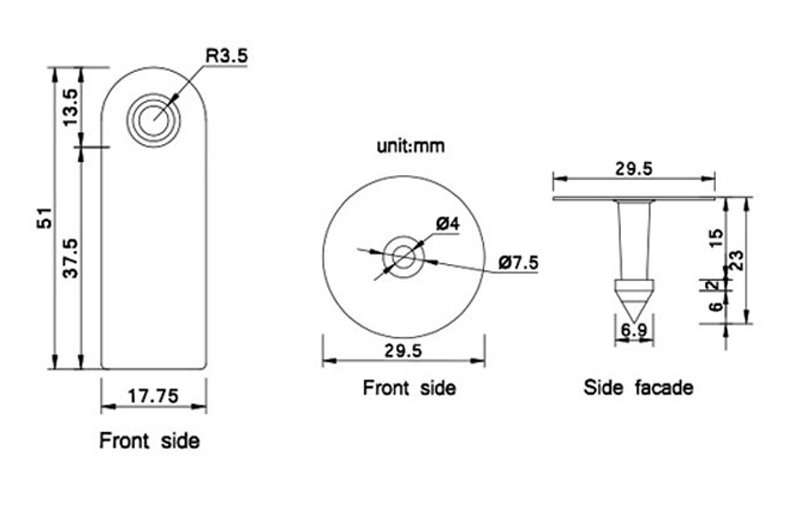 RFID Ear Tags Design 