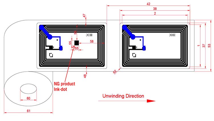 RFID Library Labels Factory 