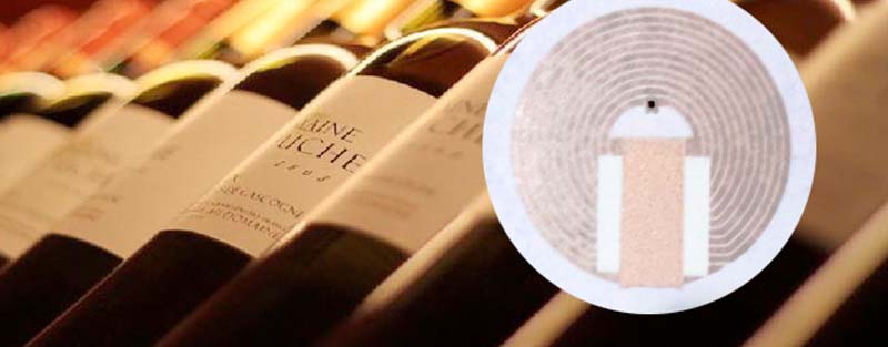 RFID Fraigile Sticker For Wine Management 