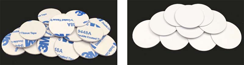 PVC RFID Coin Tag Stickers 