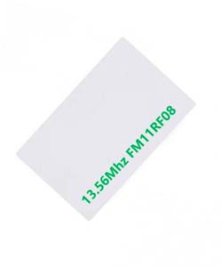 13.56Mhz FM08 RFID Cards 13.56Mhz FM08 RFID Cards