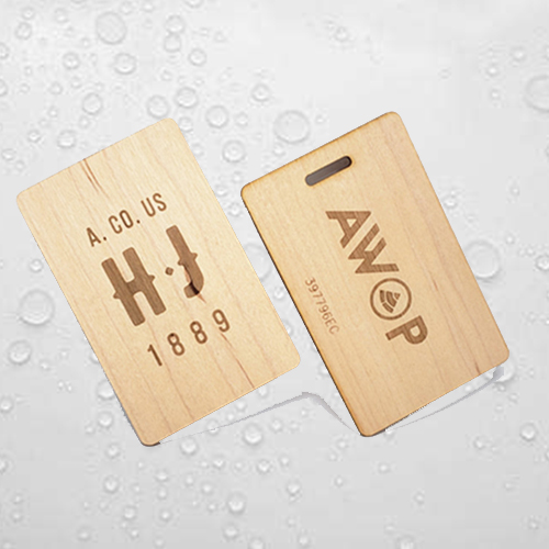 Wooden RFID Hotel Cards 