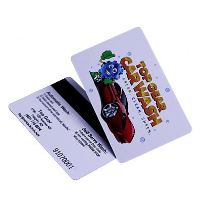 CR80 Plastic PVC 2750Oe HiCo Magnetic Swipe Cards Card