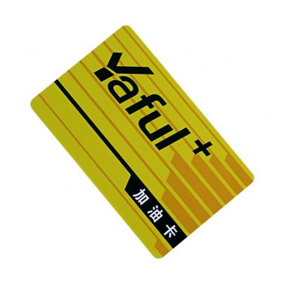 CR80 Plastic PVC Glossy VIP Membership Cards With Signature Panel