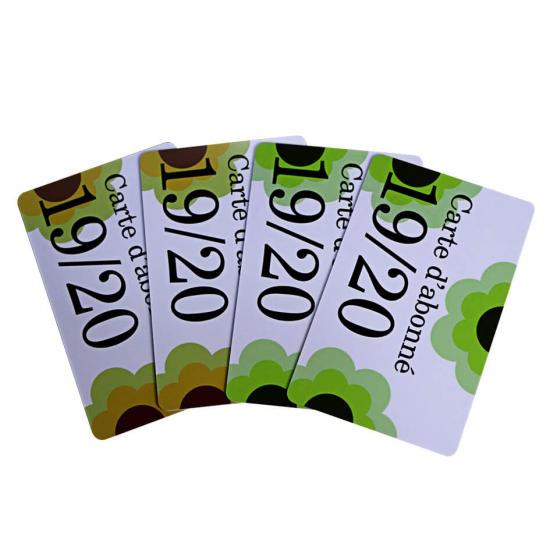 Plastic PVC Discount Reward Card For Membership