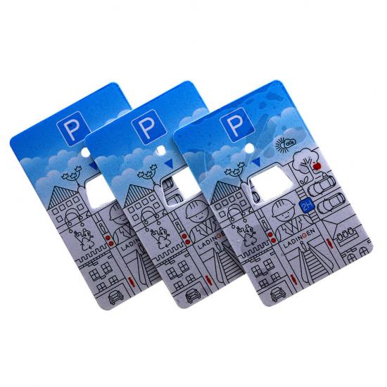 Custom Irregular Shape Proximity Bus Card For Parking