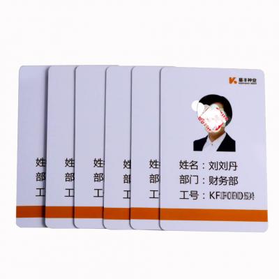 Double Side Printing RFID T5577 Employee Identify ID Card