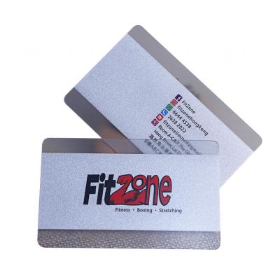 CR80 Frosted Translucent Fitness Membership Cards