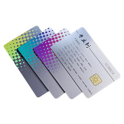 CR80 Inkjet Printable Blank White FM4442/4428 Contact IC Card