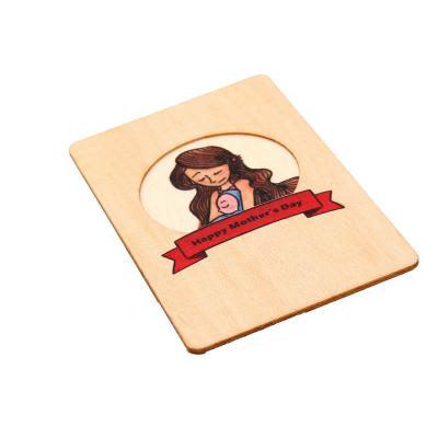 Full Color Printing T5577 Wood RFID Hotel Key Cards