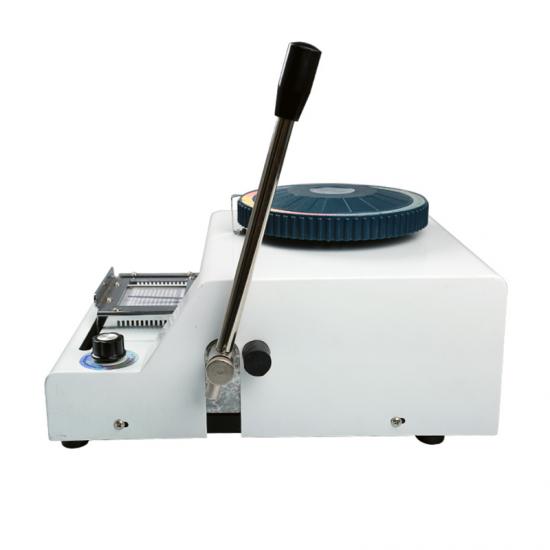 Custom 68 Character Letters Manual Embosser Credit ID Cards Ebossing Machine,68 Character