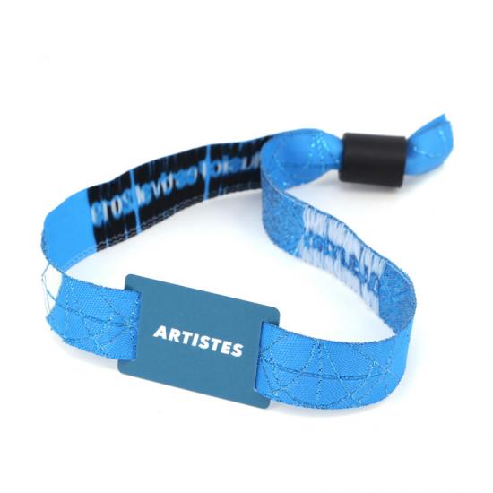 RFID Fabric Wristbands For Festival