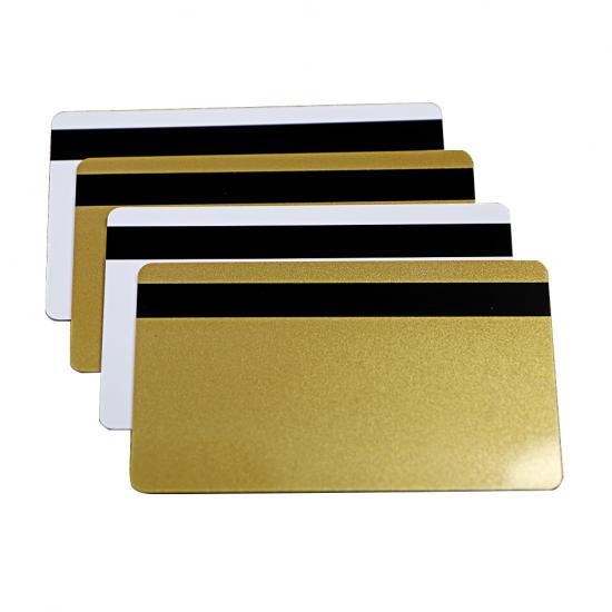 Printable Silver Background Balck Magnetic Cards