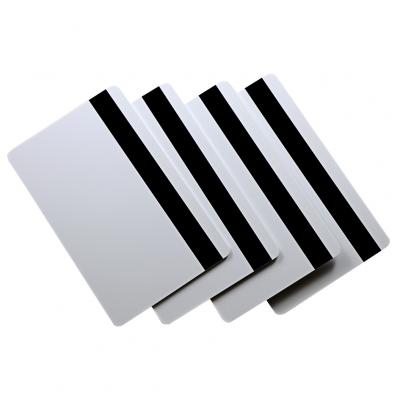 CR80 30Mil Silver Plastic Magnetic Card
