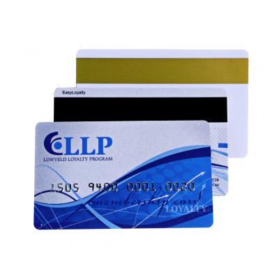 Plastic RFID Contactless Rewritable Magnetic Smart Cards