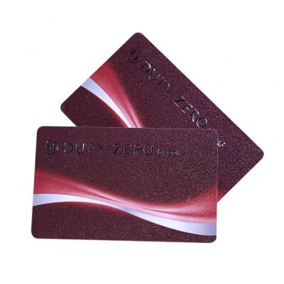 Silkscreen Printing Silver Powder RFID IC Cards