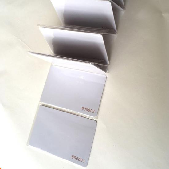 Printable Plastic Blank White Hotel Key Cards