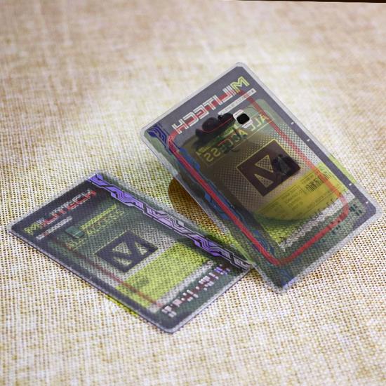 Full Printing PVC Transparent RFID IC Card