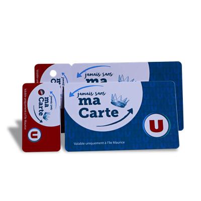 PVC 2Up Key Tag Combo Gift Card