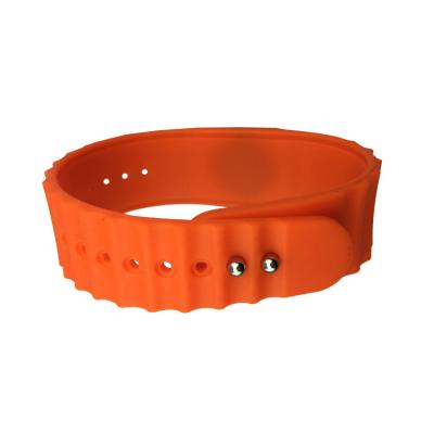 Adjustable RFID Silicone Bracelets For Payment